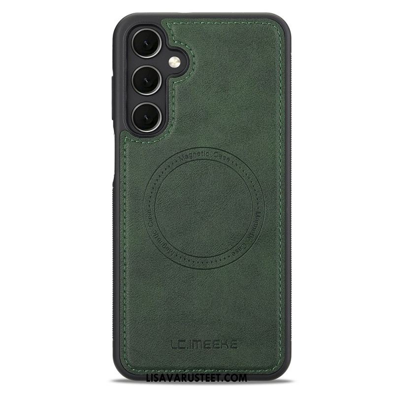 Kuori Samsung Galaxy A17 4g / 5g Magneettinen Mokkanahkakuvioinen Suojakuori