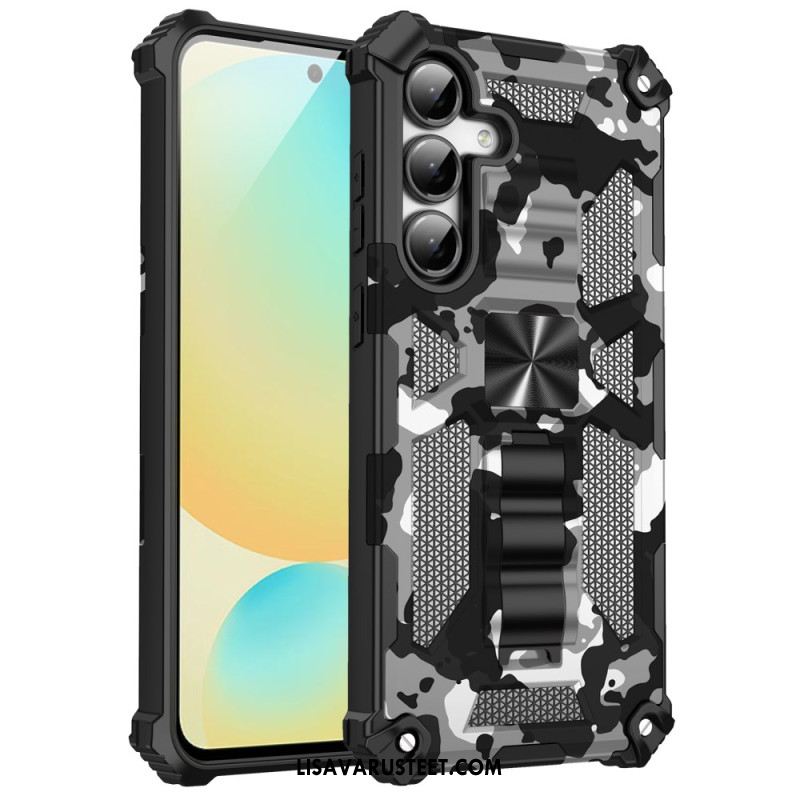 Kuori Samsung Galaxy A17 4g / 5g Naamiointikuvio Integroidulla Jalustalla