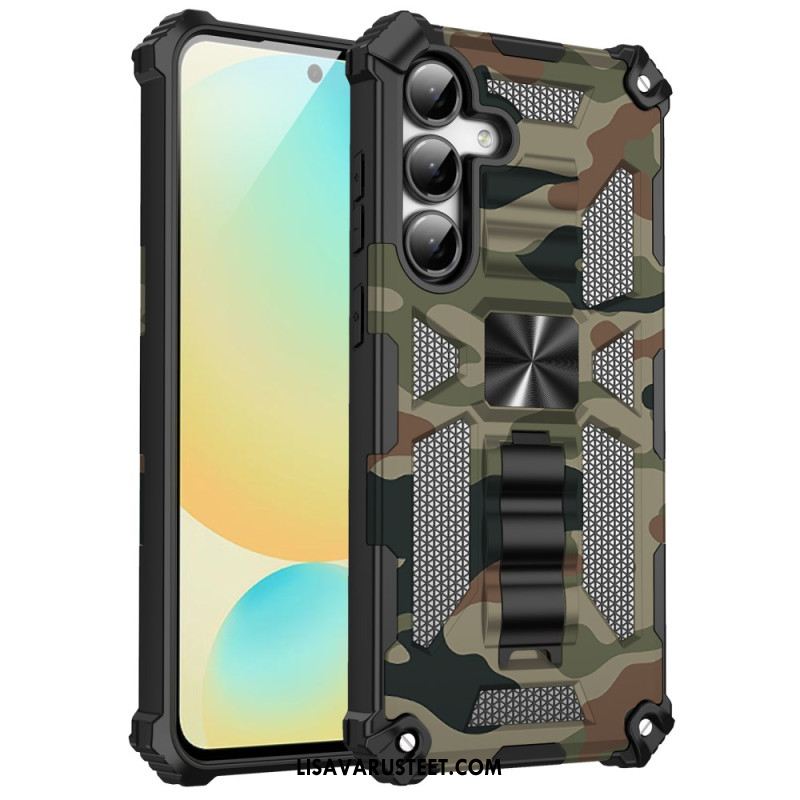 Kuori Samsung Galaxy A17 4g / 5g Naamiointikuvio Integroidulla Jalustalla