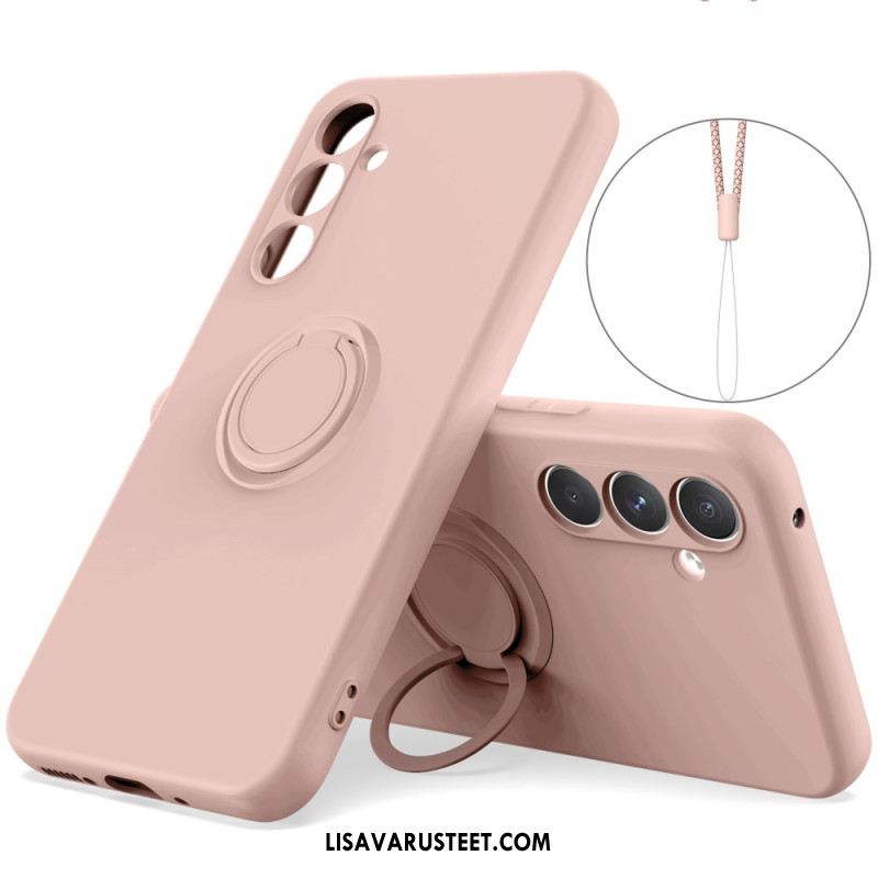 Kuori Samsung Galaxy A17 4g / 5g Silikoni Sormustelineellä