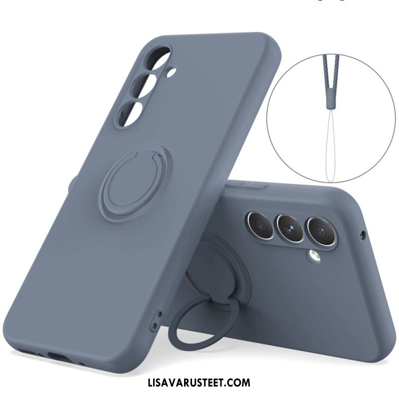 Kuori Samsung Galaxy A17 4g / 5g Silikoni Sormustelineellä