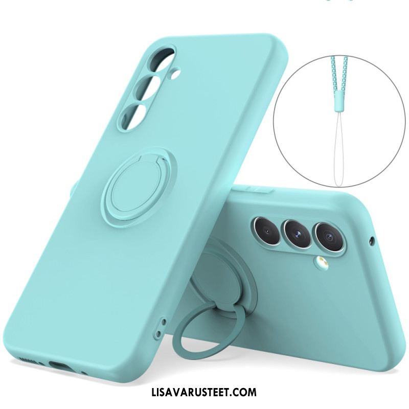 Kuori Samsung Galaxy A17 4g / 5g Silikoni Sormustelineellä