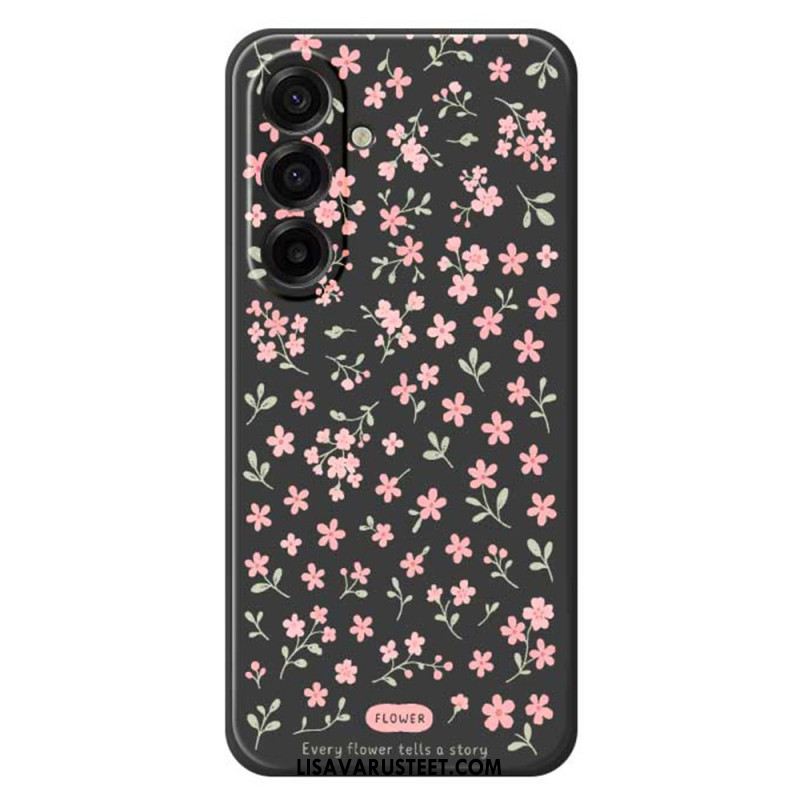 Kuori Samsung Galaxy A17 4g / 5g Vaaleanpunaiset Kukat Suojakuori