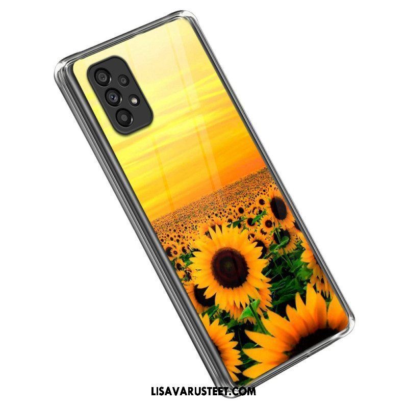 Kuori Samsung Galaxy A53 5G Auringonkukat