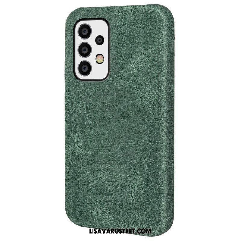 Kuori Samsung Galaxy A53 5G Suunnittelija Nahkaefekti