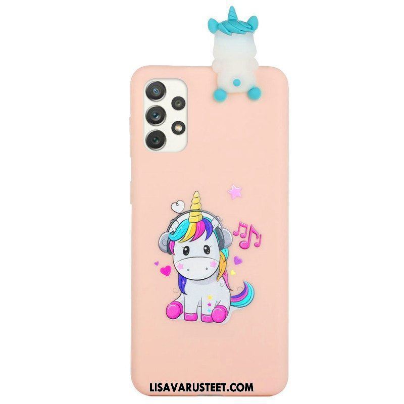 Kuori Samsung Galaxy A53 5G Unicorn Fun 3d