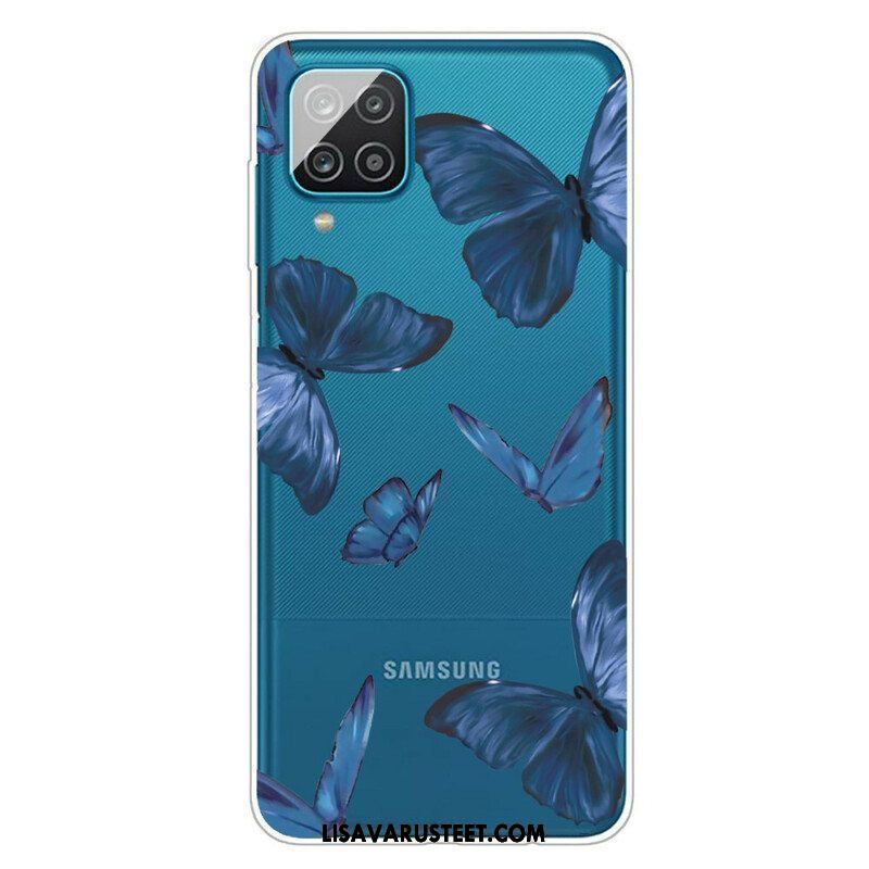 Kuori Samsung Galaxy M12 / A12 Villit Perhoset