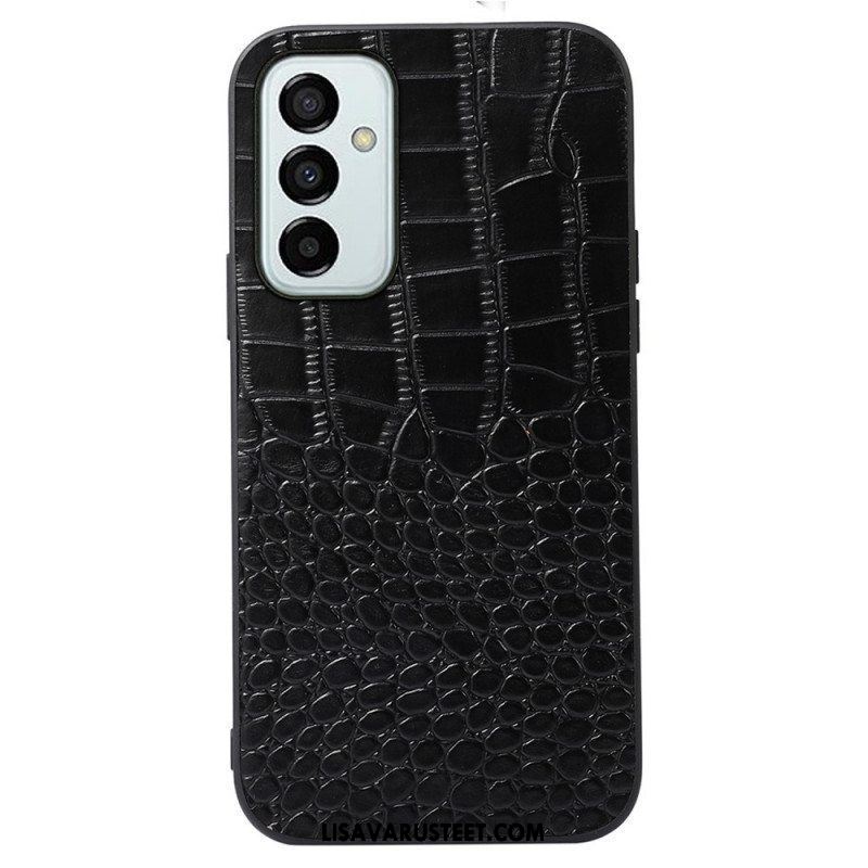 Kuori Samsung Galaxy M23 5G Aito Crocodile Texture -nahka