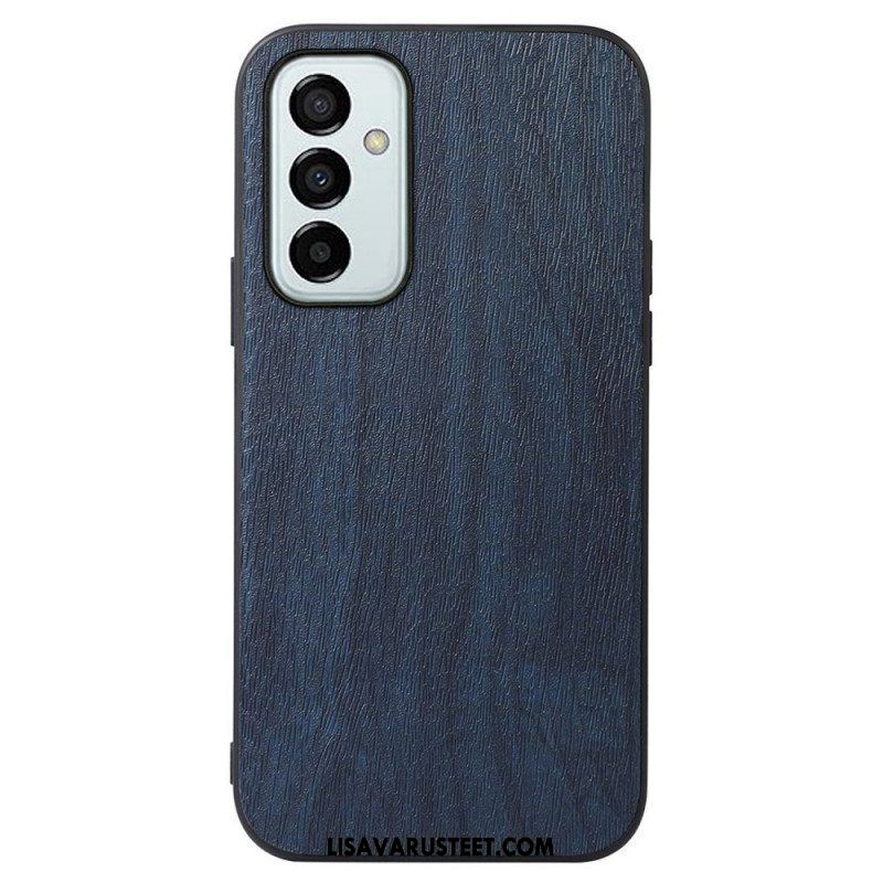 Kuori Samsung Galaxy M23 5G Faux Leather Wood Effect