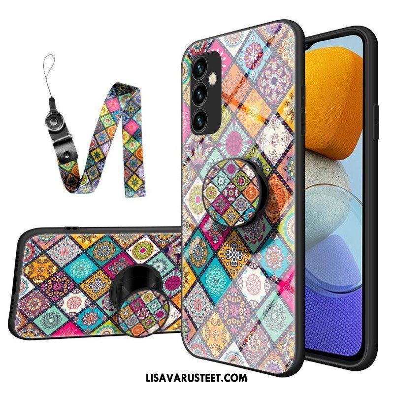 Kuori Samsung Galaxy M23 5G Patchwork Magneettipidike