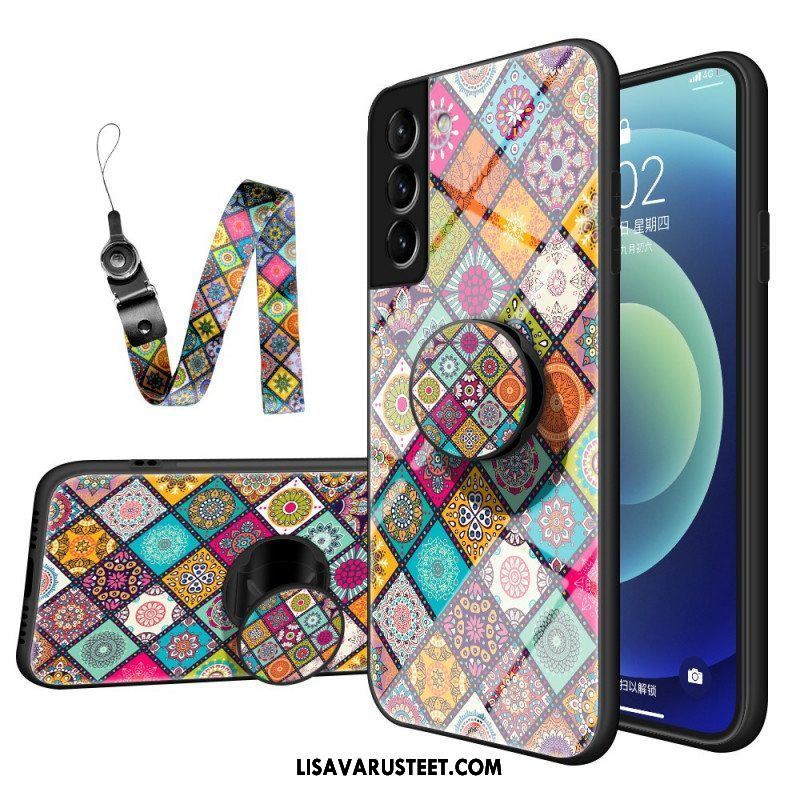 Kuori Samsung Galaxy S22 Plus 5G Patchwork Magneettipidike