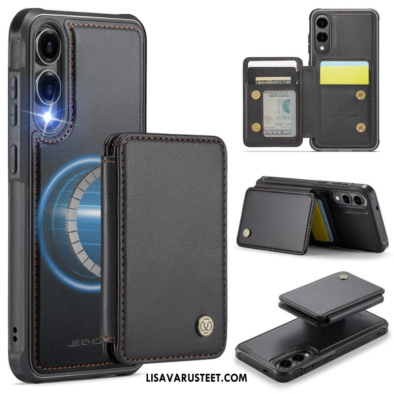 Kuori Samsung Galaxy S25 5g Edge Irrotettava Jeehood Magneettikorttikotelo