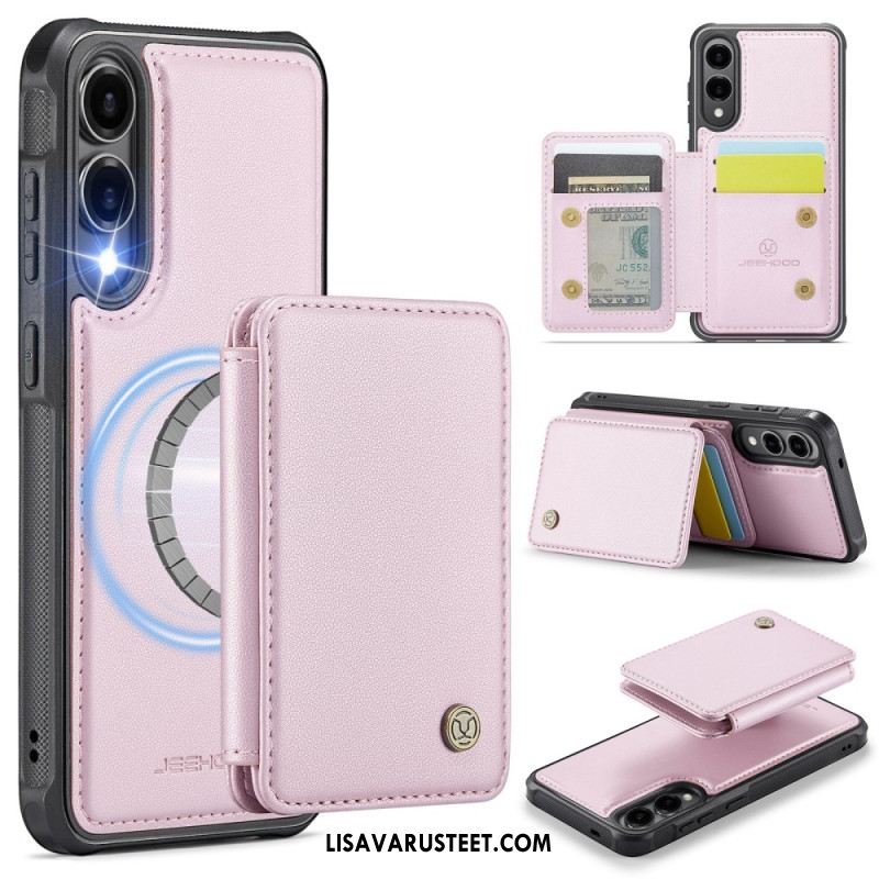 Kuori Samsung Galaxy S25 5g Edge Irrotettava Jeehood Magneettikorttikotelo