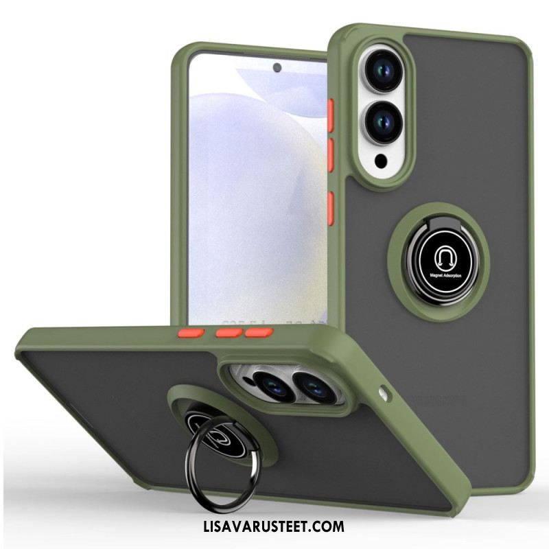 Kuori Samsung Galaxy S25 5g Edge Iskunkestävä Sormuskotelo