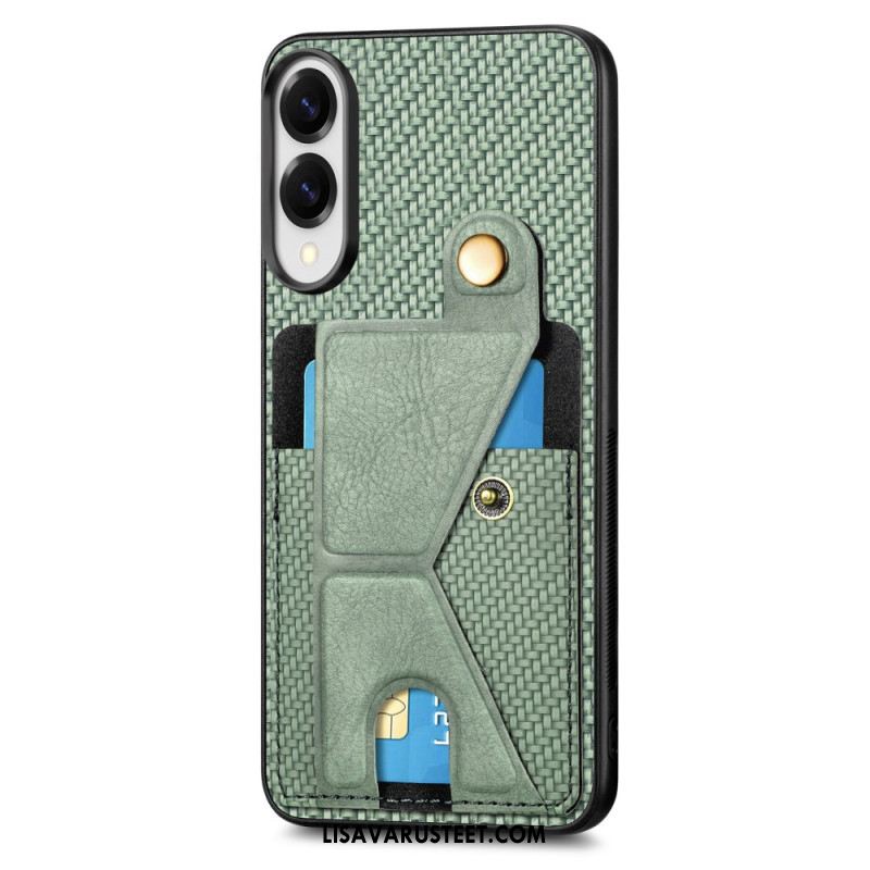 Kuori Samsung Galaxy S25 5g Edge K-jalusta Ja Korttikotelo Suojakuori