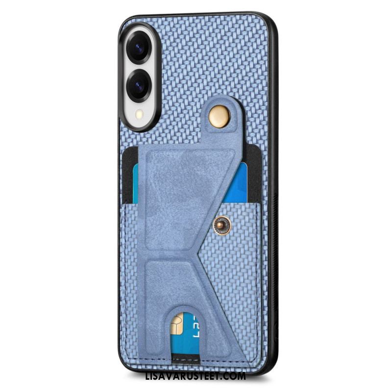 Kuori Samsung Galaxy S25 5g Edge K-jalusta Ja Korttikotelo Suojakuori