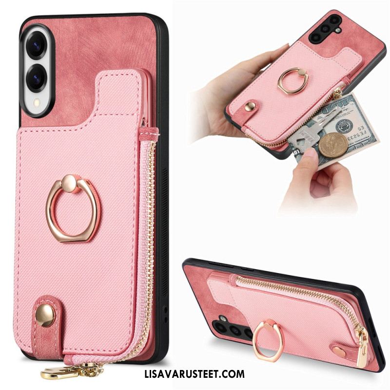 Kuori Samsung Galaxy S25 5g Edge Lompakko Ja Jalusta