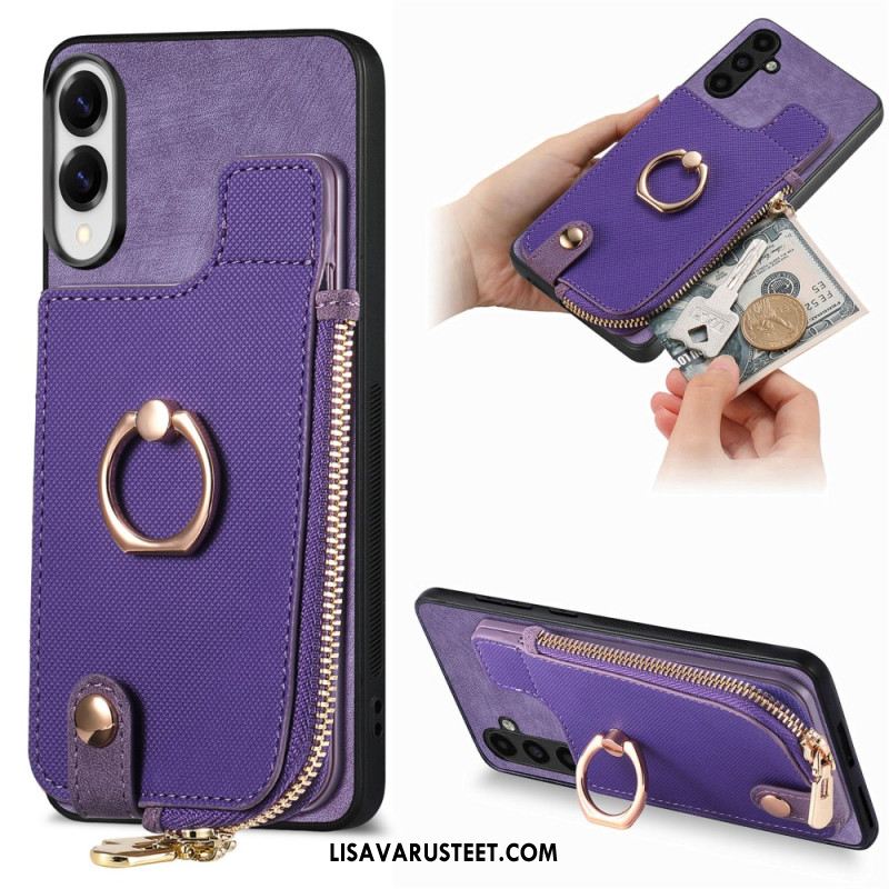 Kuori Samsung Galaxy S25 5g Edge Lompakko Ja Jalusta