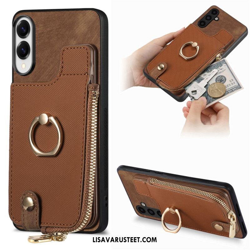 Kuori Samsung Galaxy S25 5g Edge Lompakko Ja Jalusta