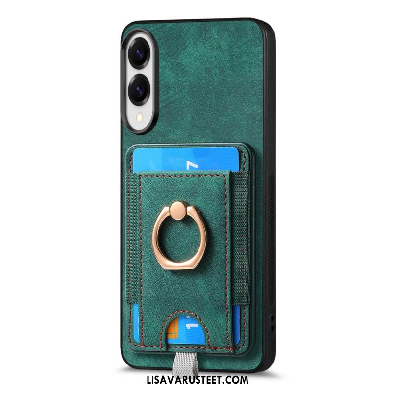 Kuori Samsung Galaxy S25 5g Edge Magneettinen Irrotettavalla Korttitelineellä