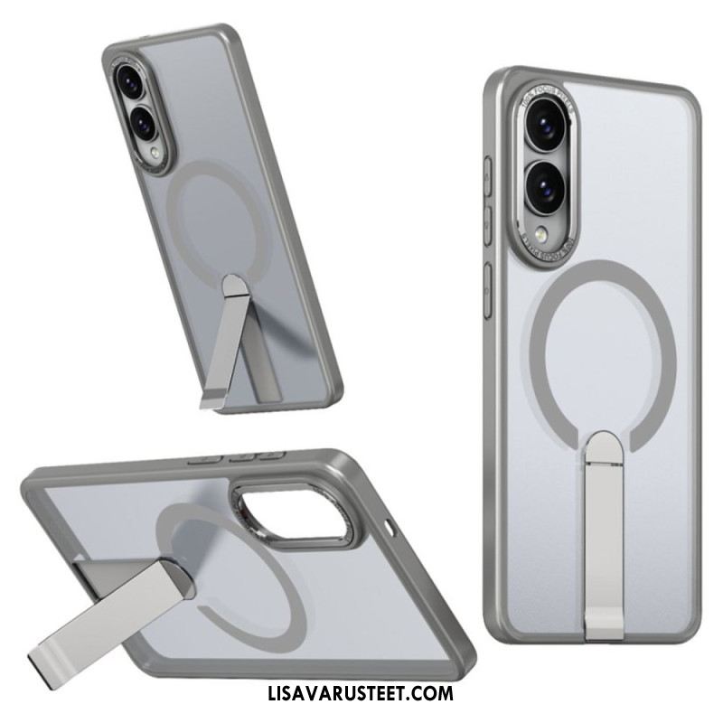 Kuori Samsung Galaxy S25 5g Edge Magsafe-yhteensopiva Integroidulla Jalustalla Suojakuori