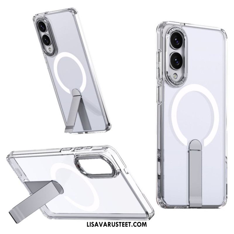 Kuori Samsung Galaxy S25 5g Edge Magsafe-yhteensopiva Integroidulla Jalustalla Suojakuori