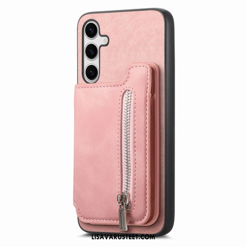 Kuori Samsung Galaxy S25 5g Irrotettavalla Magneettisella Korttikotelolla