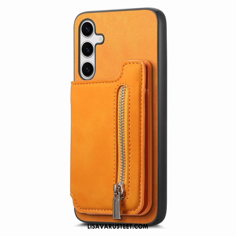 Kuori Samsung Galaxy S25 5g Irrotettavalla Magneettisella Korttikotelolla