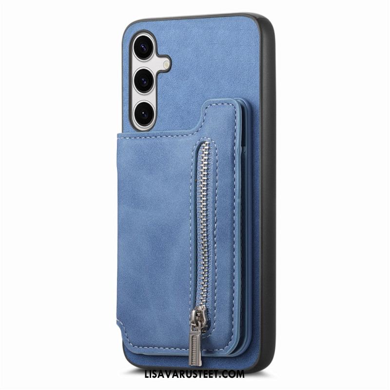 Kuori Samsung Galaxy S25 5g Irrotettavalla Magneettisella Korttikotelolla