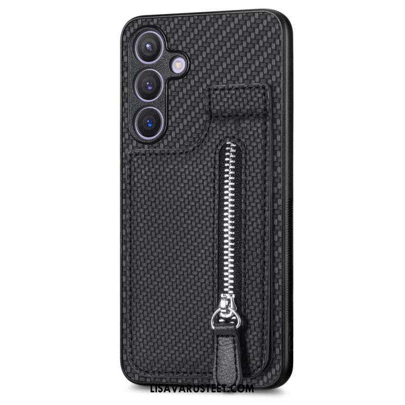 Kuori Samsung Galaxy S25 5g Kolikkokukkaro Ja Teline Suojakuori