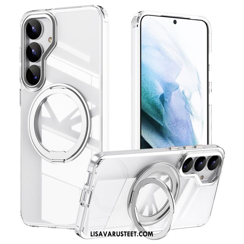 Kuori Samsung Galaxy S25 5g Magsafe-yhteensopiva Yksinkertainen Jalustalla