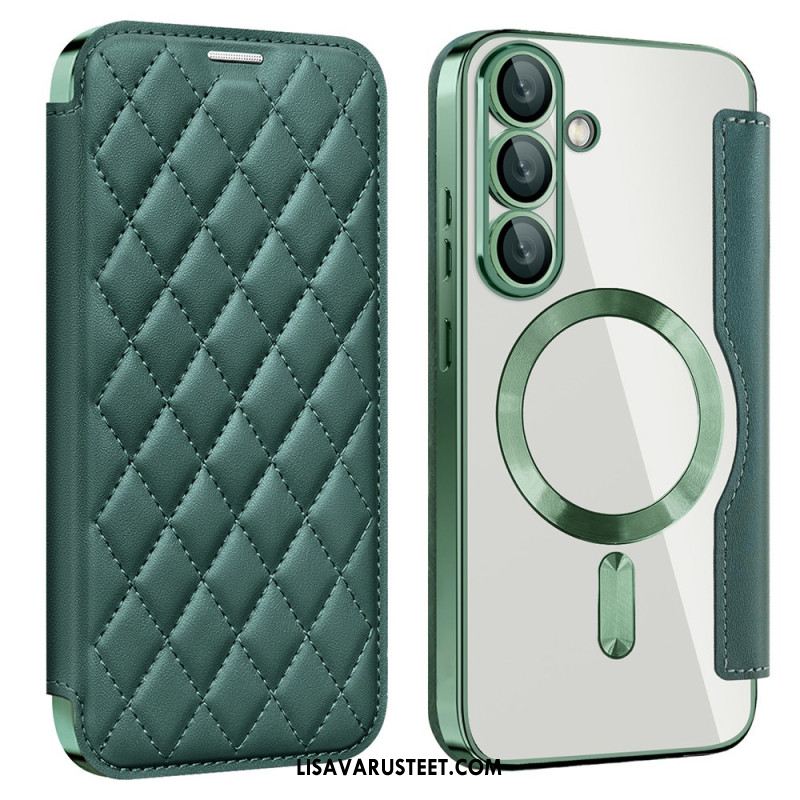 Kuori Samsung Galaxy S25 5g Tikattu Yhteensopiva Magsafen Kanssa