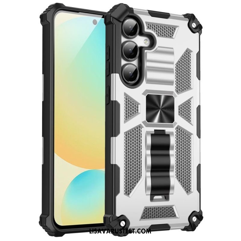 Kuori Samsung Galaxy S25 Fe Iskunkestävä Suoja Sisäänrakennetulla Jalustalla