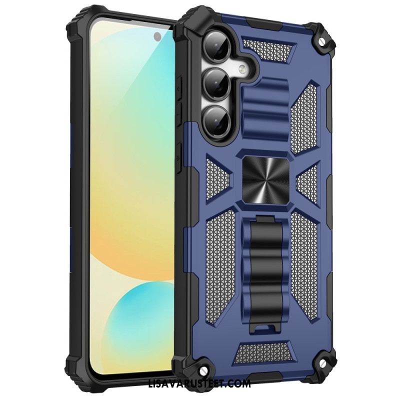 Kuori Samsung Galaxy S25 Fe Iskunkestävä Suoja Sisäänrakennetulla Jalustalla