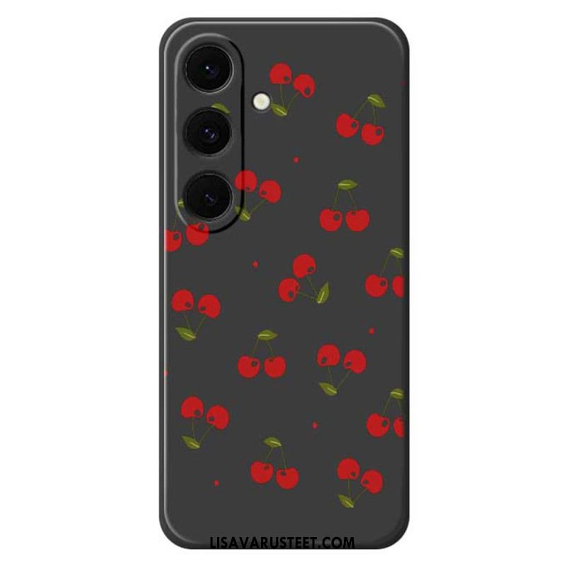 Kuori Samsung Galaxy S25 Fe Kirsikka-silikoni Suojakuori