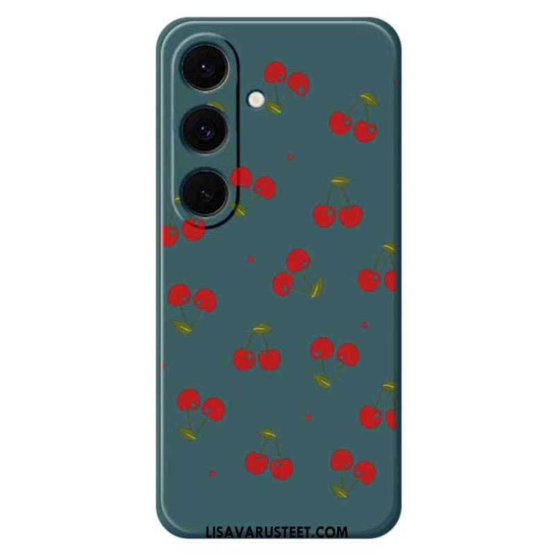 Kuori Samsung Galaxy S25 Fe Kirsikka-silikoni Suojakuori