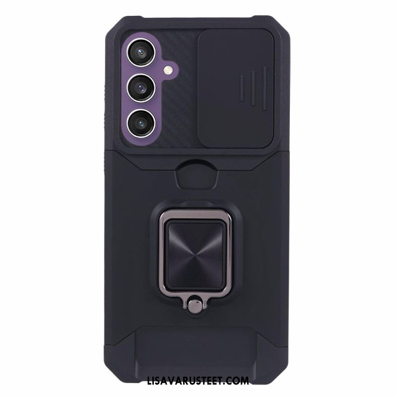 Kuori Samsung Galaxy S25 Fe Linssinsuoja Ja Jalusta