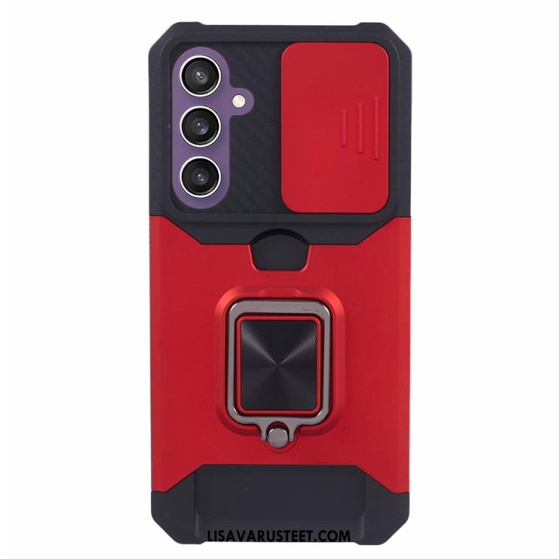 Kuori Samsung Galaxy S25 Fe Linssinsuoja Ja Jalusta