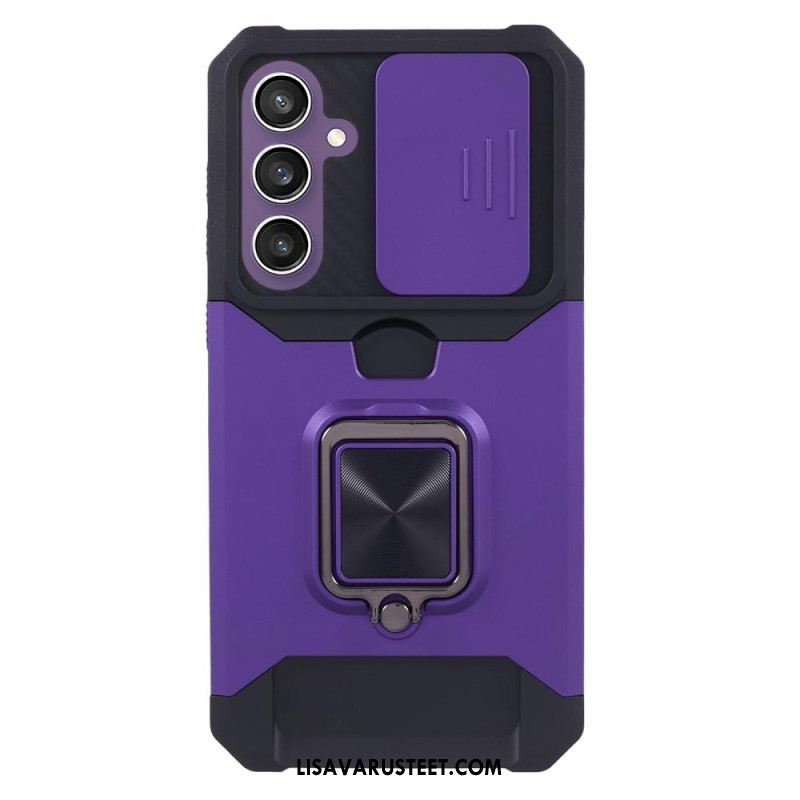 Kuori Samsung Galaxy S25 Fe Linssinsuoja Ja Jalusta