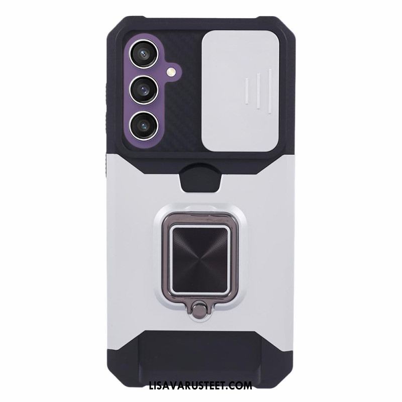 Kuori Samsung Galaxy S25 Fe Linssinsuoja Ja Jalusta