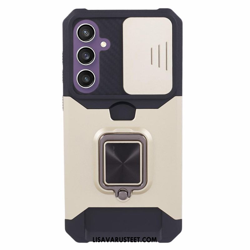 Kuori Samsung Galaxy S25 Fe Linssinsuoja Ja Jalusta