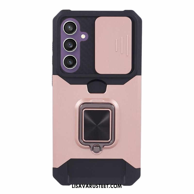 Kuori Samsung Galaxy S25 Fe Linssinsuoja Ja Jalusta