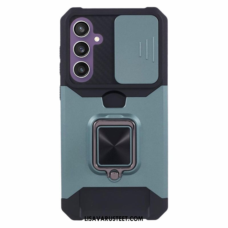 Kuori Samsung Galaxy S25 Fe Linssinsuoja Ja Jalusta