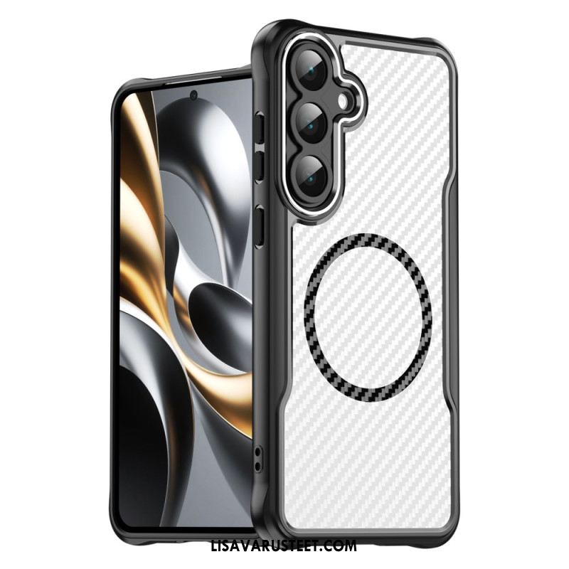 Kuori Samsung Galaxy S25 Fe Magsafe-yhteensopiva Hiilikuitukuviointi