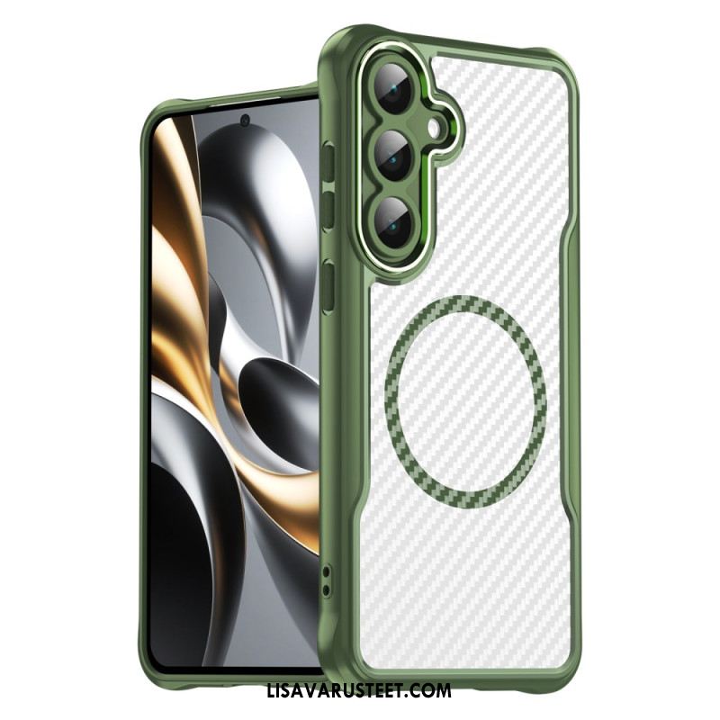 Kuori Samsung Galaxy S25 Fe Magsafe-yhteensopiva Hiilikuitukuviointi