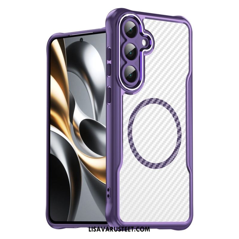 Kuori Samsung Galaxy S25 Fe Magsafe-yhteensopiva Hiilikuitukuviointi