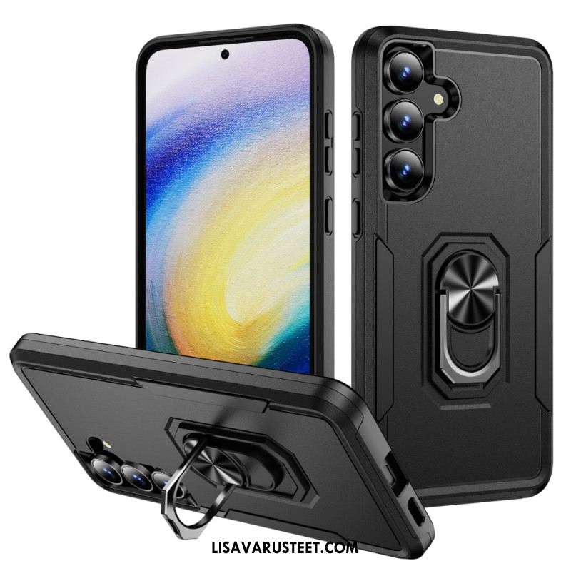 Kuori Samsung Galaxy S25 Fe Metalliefektinen Sormuspidike Suojakuori