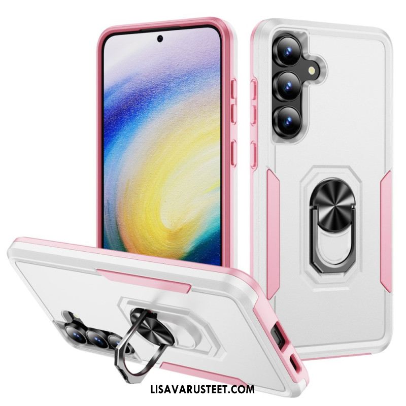 Kuori Samsung Galaxy S25 Fe Metalliefektinen Sormuspidike Suojakuori