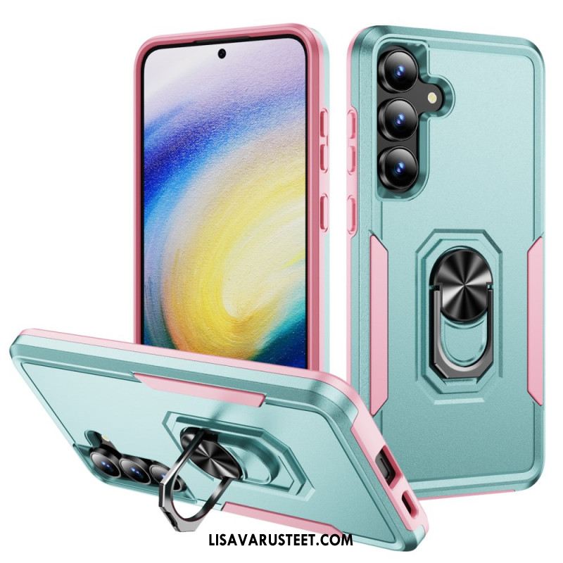 Kuori Samsung Galaxy S25 Fe Metalliefektinen Sormuspidike Suojakuori