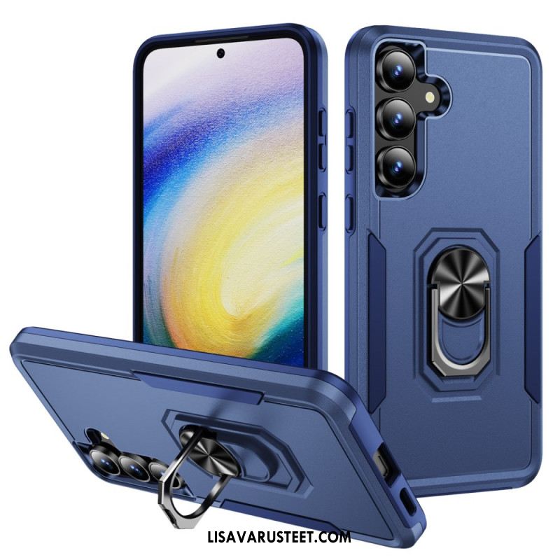 Kuori Samsung Galaxy S25 Fe Metalliefektinen Sormuspidike Suojakuori